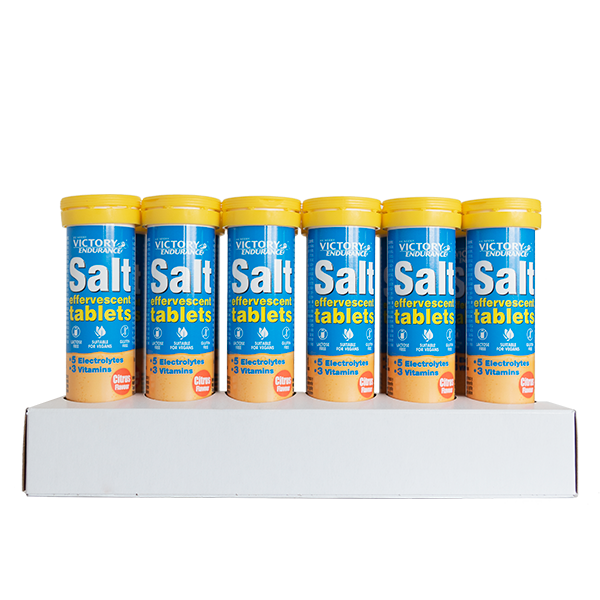 tabletas efervescentes de sal