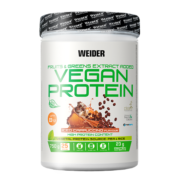 proteina vegana cappuccino