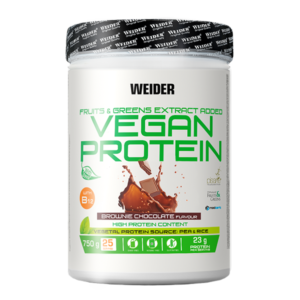 proteina vegana brownie