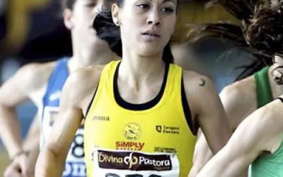 Isabel Macías Oro en el Campeonato de España de Pista Cubierta