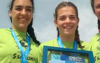 Doble pódium para la chicas de Saltoki en Canet