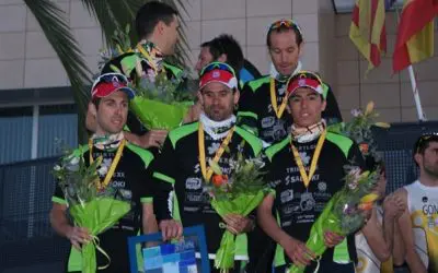 Saltoki Trikideak Subcampeón de España Duathlon Crono Equipos